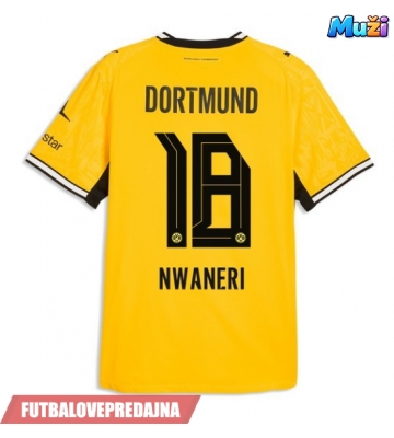 Lacne Muži Futbalové dres Borussia Dortmund Ethan Nwaneri #18 2026-27 Krátky Rukáv - Domáci